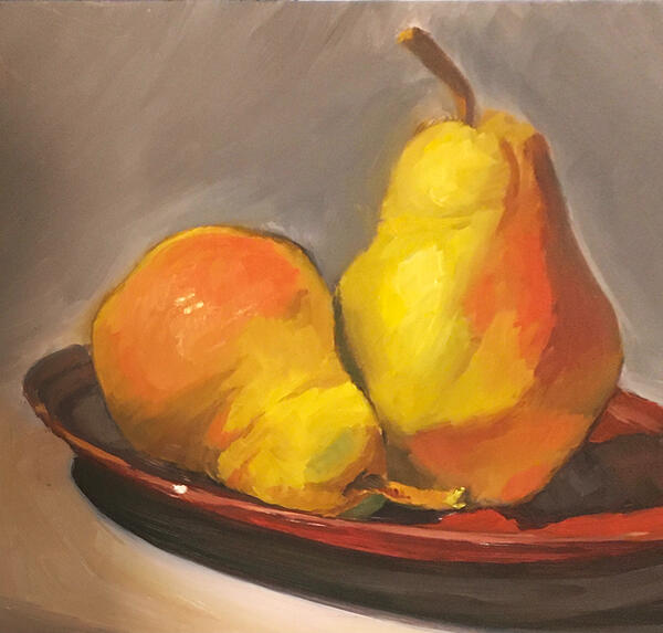 Oil on Gesso-Primed Wood