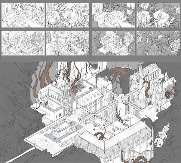 Rendered in Photoshop